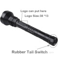 High Power Flashlight 10000Lm High Beam Flashlight 5-Mode XML T6 9 LED Big Torch Light Supplier